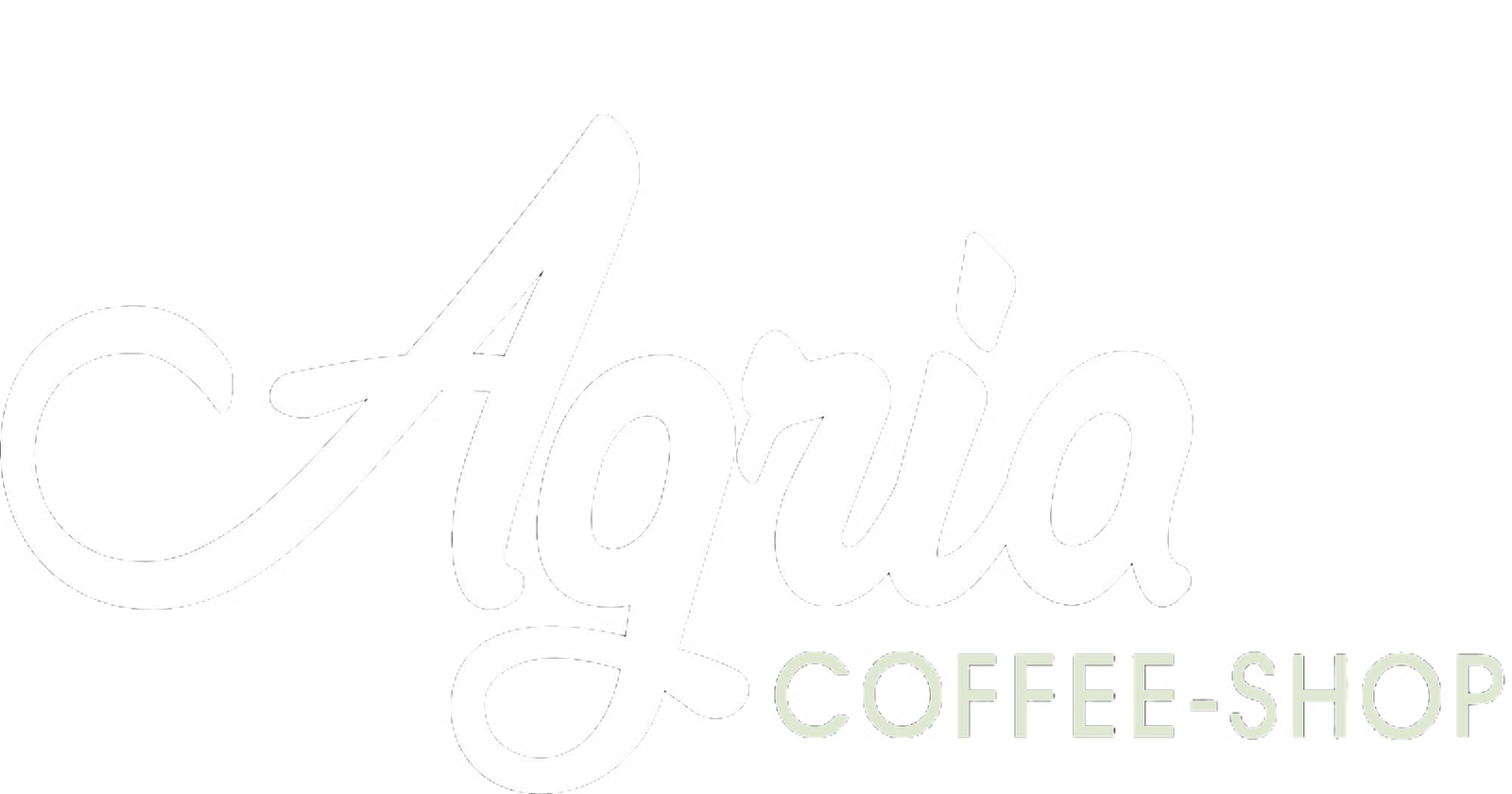 Agria coffee shop logo